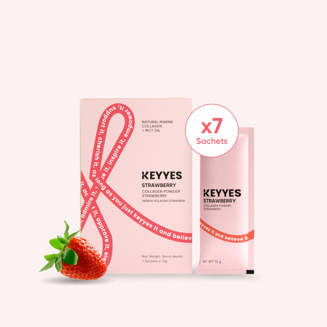 [EARLY BIRD] Strawberry Collagen Healthy Skin Glow, Sachet Boxes