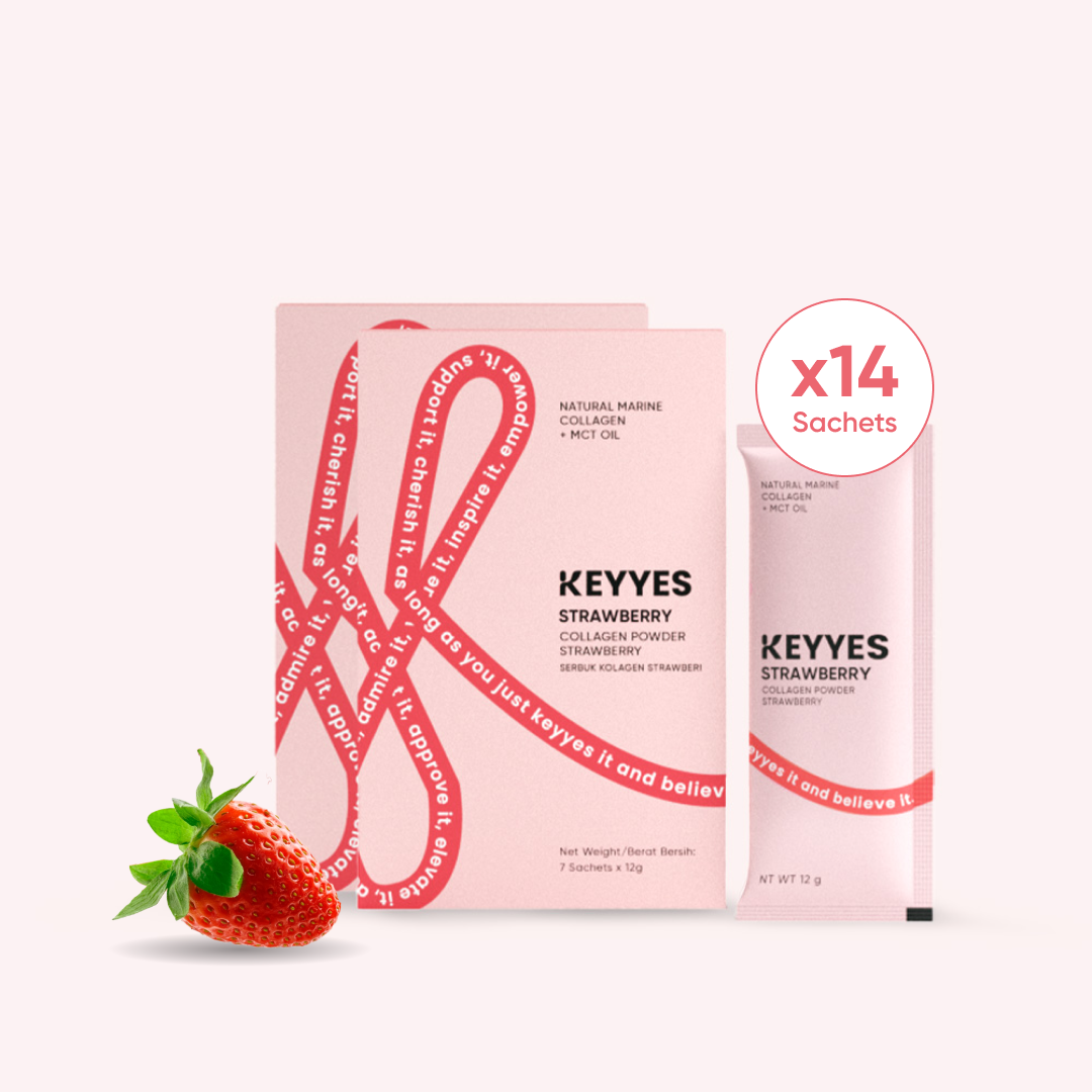 [7&#39;s/14&#39;s/28&#39;s] Strawberry Collagen Healthy Skin Glow, Sachet Boxes