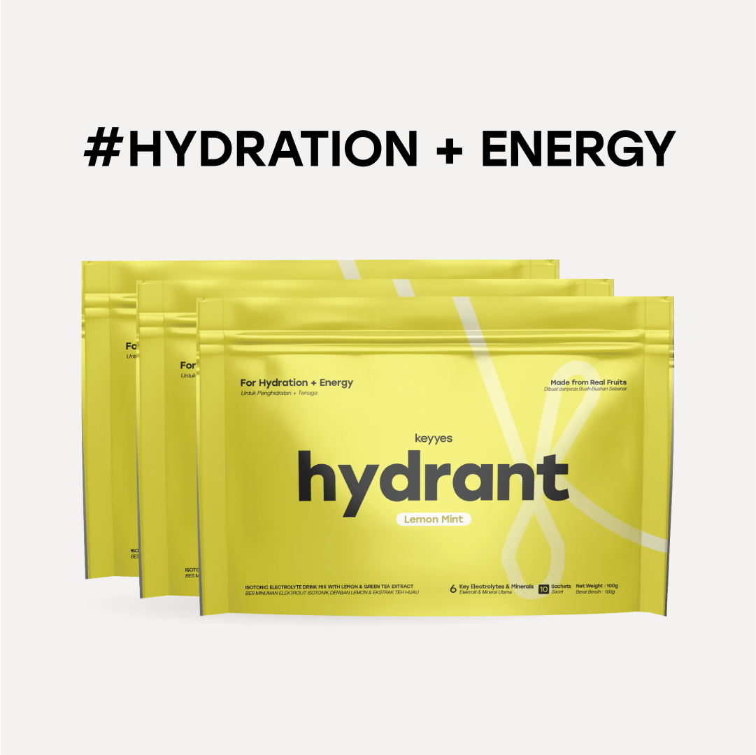 NEW hydrant Lemon Mint for Hydration + Energy