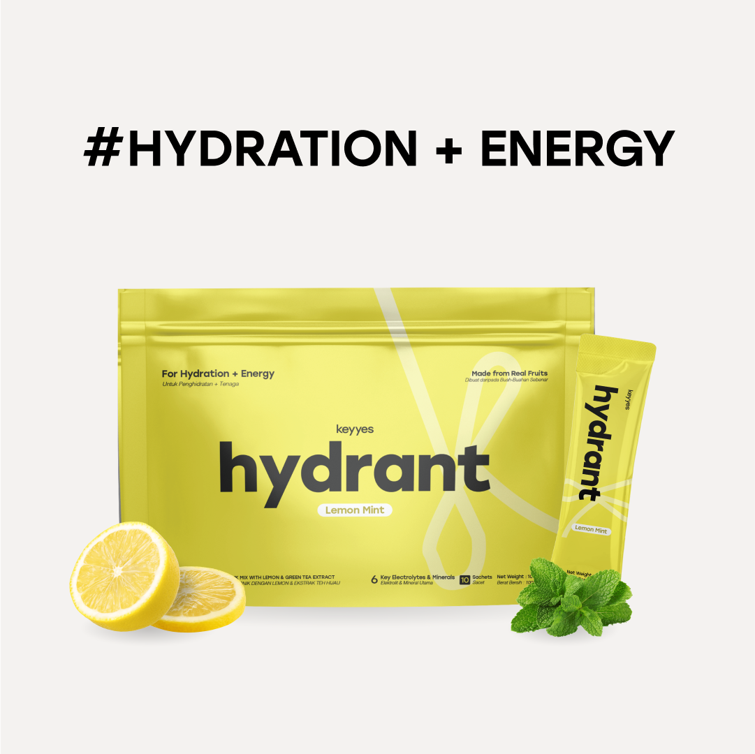 NEW hydrant Lemon Mint for Hydration + Energy