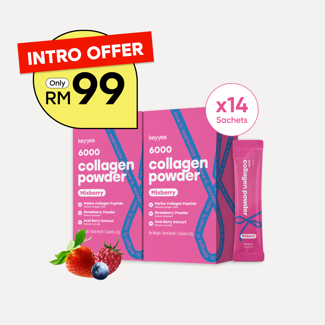 [7's/14's] Mixberry Collagen Healthy Skin Glow 2.0, Sachet Boxes