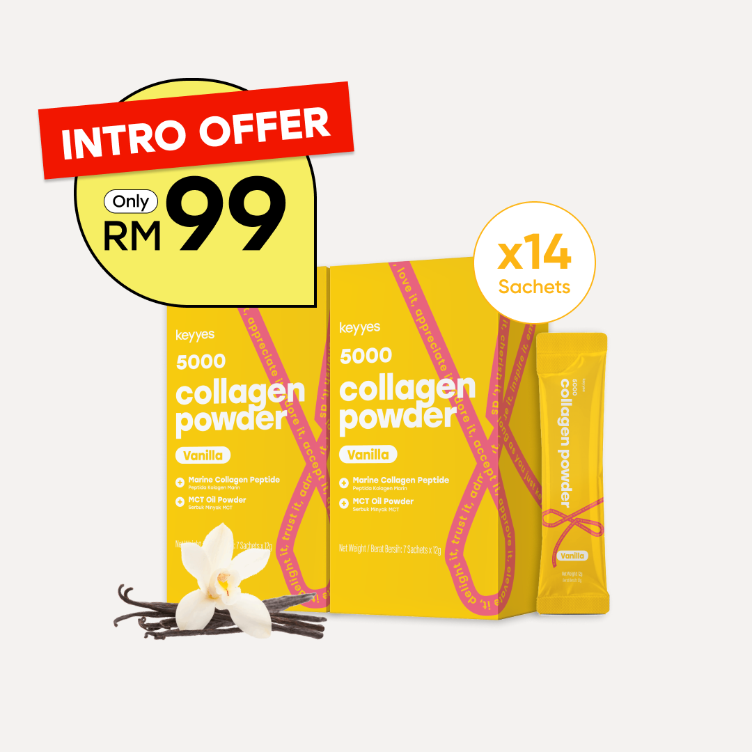 [7's/14's] 5000mg Collagen with MCT Oil, Sachet Boxes