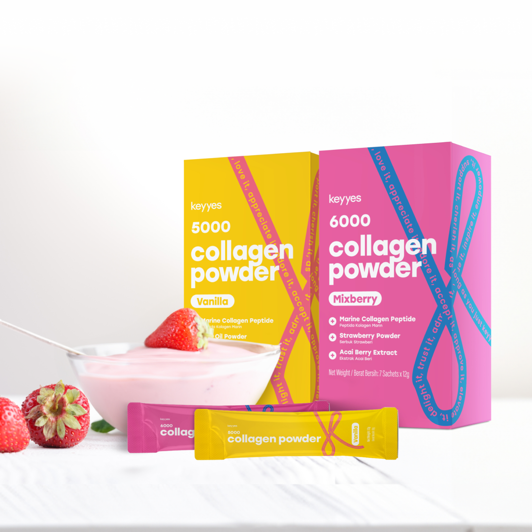 [INTRO OFFER] keyyes Collagen Mix Flavour Starter Kit (14's)